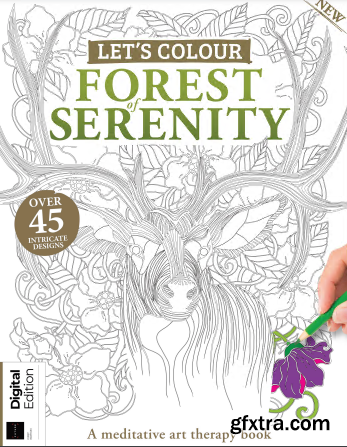 Let\'s Colour: Forest of Serenity - First Edition, 2021