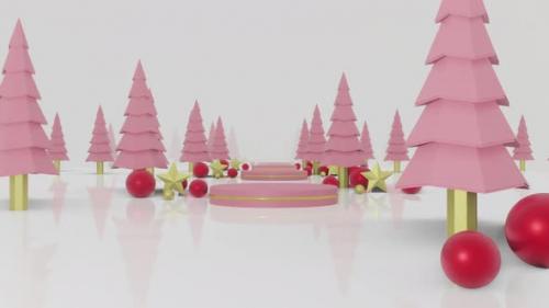 Videohive - Christmas Pastel 01 4k - 35085665