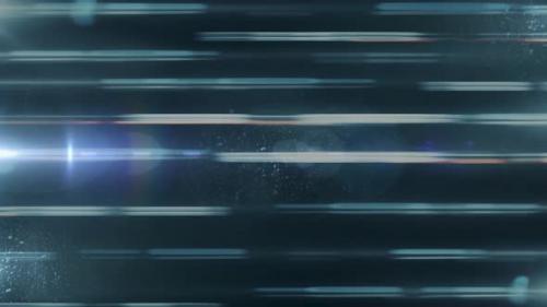 Videohive - Parallel lines move into different directions with light flares - 35095806