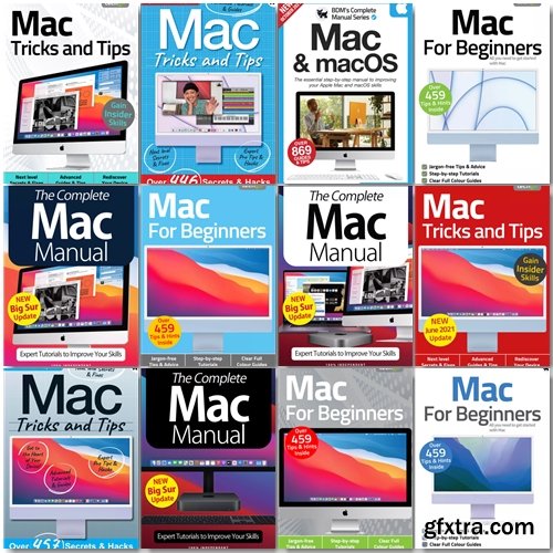 Mac The Complete Manual, Tricks And Tips, For Beginners - 2021 Full Year Issues Collection