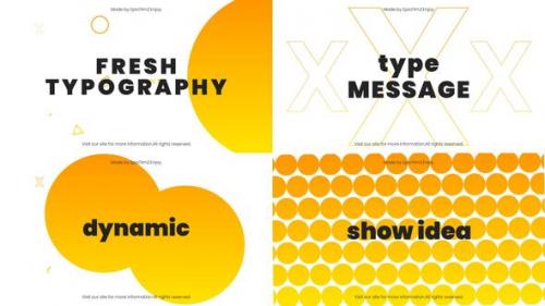 Videohive - Fresh Typography - 34772551