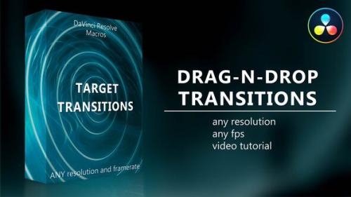 Videohive - Target Transitions for DaVinci Resolve - 35074754