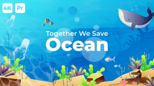 Videohive - Save The Ocean Slideshow | Premiere Pro MOGRT - 35085667