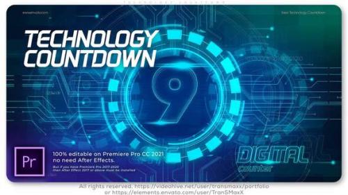 Videohive - Technology Countdown - 35106668