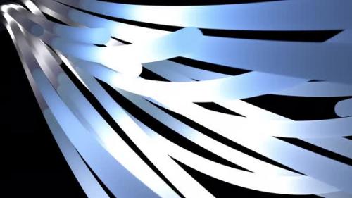 Videohive - Movement of lines on a black background - 35173464