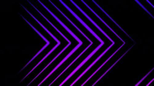 Videohive - Abstract pointing arrows from lines on black background - 35173466