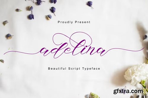 Adelina - Lettered Script Typeface