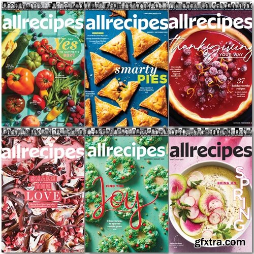 Allrecipes - 2021 Full Year Issues Collection