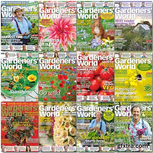 BBC Gardeners\' World - 2021 Full Year Issues Collection