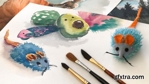 Watercolor Direct Painting: Express Value & Volume With Confidence