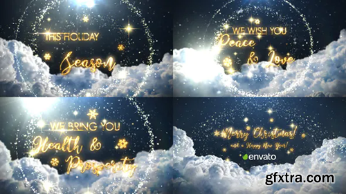 Videohive Christmas Gold Titles 29533370