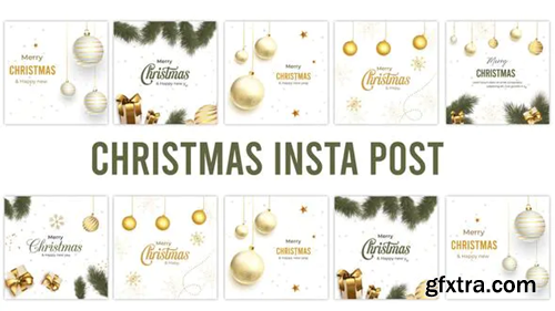 Videohive Christmas Social Media Post Pack 35215548