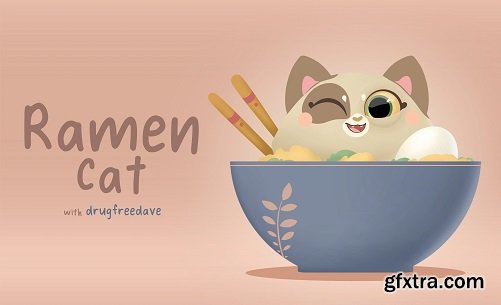 Ramen Cat: Creating Art with Shapes