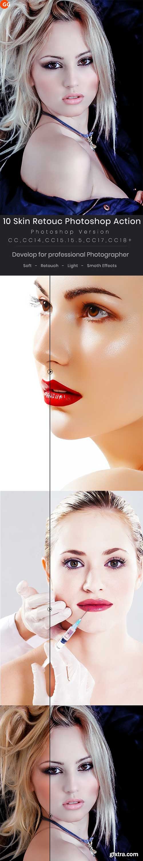 GraphicRiver - 10 Skin Retouch Photoshop Action 21648340