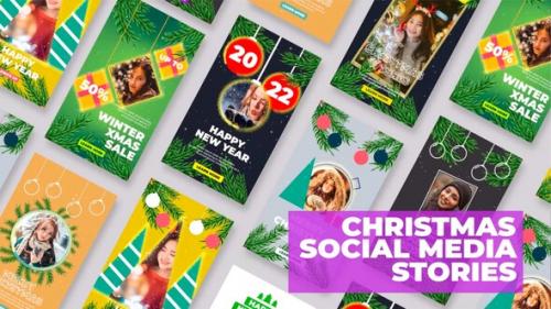 Videohive - Christmas Social Media Stories FCPX - 35168498