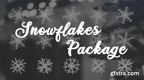 Videohive Snowflakes Pack 35162431