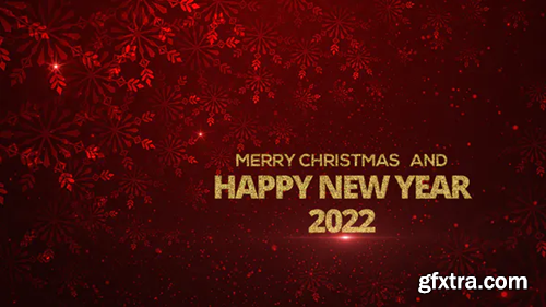 Videohive Red Merry Christmas Wishes 35230342