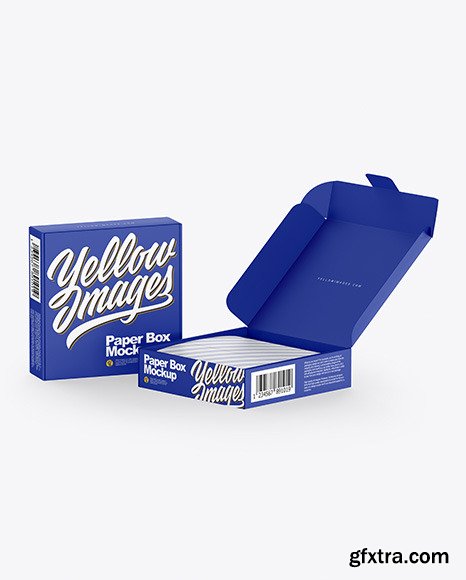 Two Paper Boxes Mockup 53011