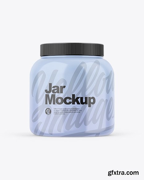 Glossy Jar Mockup 87927