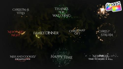 Videohive - Christmas Magic Titles | FCPX - 35270366