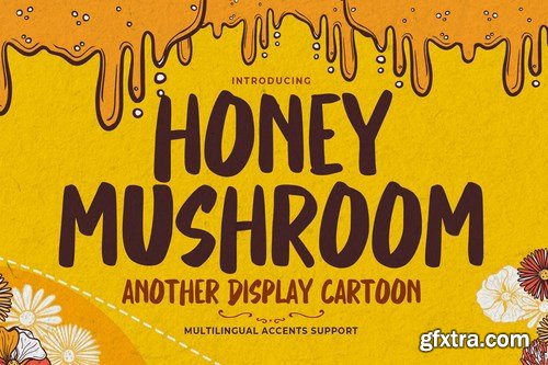 Honey Mushroom - Another Display Cartoon