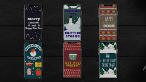 Videohive - Christmas Knitting Stories - 35266004