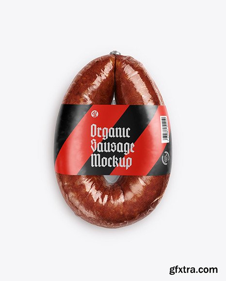 Dark Krakowska Sausage Mockup 55899