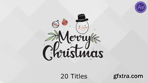 Videohive Christmas Title | LowerThird 4K 25295498