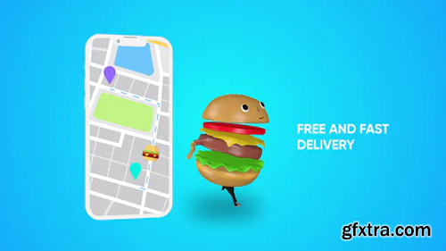 Videohive Food Delivery 34448029