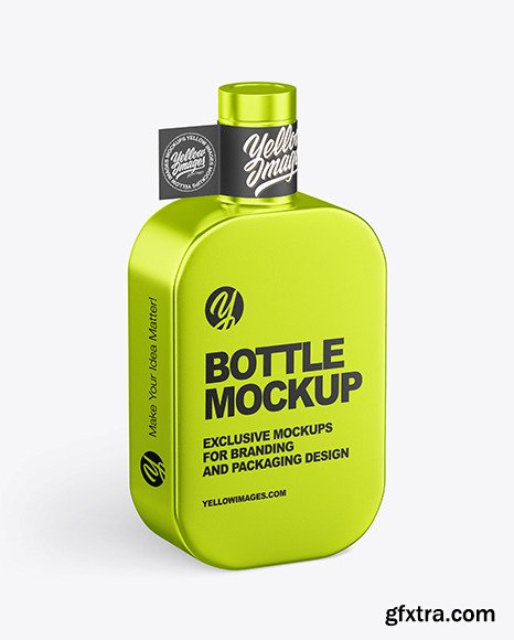 Metallic Bottle Mockup 88843