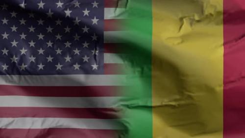 Videohive - United States and Mali flag - 35261073