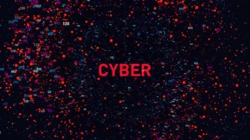 Videohive - Abstract Technology Network Data Cyber - 35266081