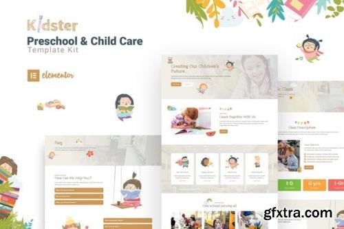 ThemeForest - Kidster v1.0.0 - Preschool & Childcare Elementor Template Kit - 35355300