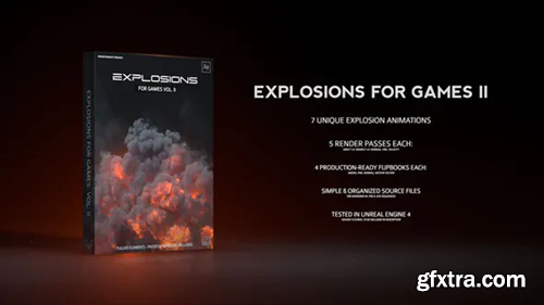 Videohive Explosions for Games Vol: II 24941528