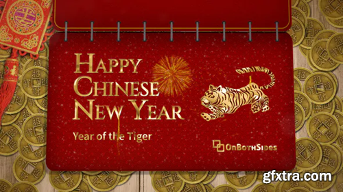 Videohive Chinese New Year Booklet Opener 35335963