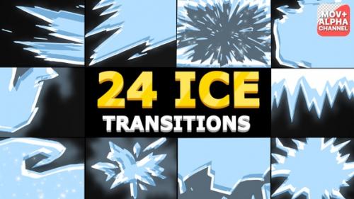 Videohive - Ice Transitions | Motion Graphics - 35244107