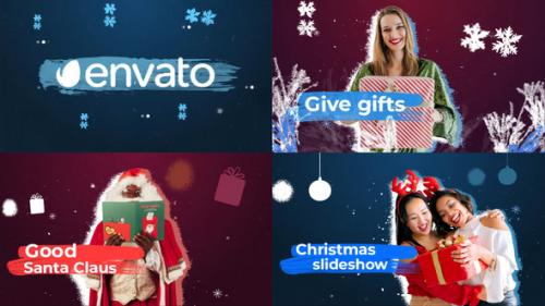 Videohive - Brush Christmas Slideshow || FCPX - 35291027