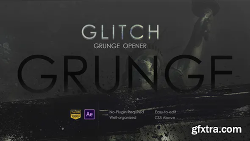 Videohive Glitch Grunge Opener 21481637