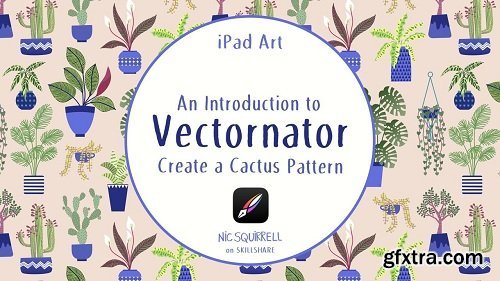 iPad Art: An Introduction to Vectornator - Create a Cactus Pattern