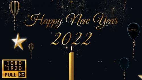 Videohive - Happy New Year Hd Vertical - 35328133