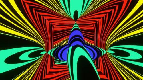 Videohive - Vj Loop Surreal Animation Of Colors 02 - 35359694