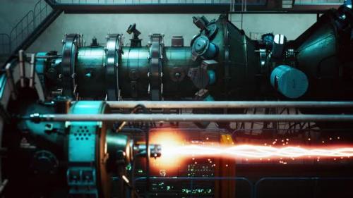 Videohive - Conceptual High Tech Power Thermonuclear or Nuclear Reactor - 35271300