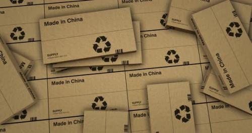 Videohive - Made in China box pack - 35320410