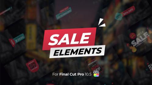 Videohive - Sale Elements for Final Cut Pro - 35376860