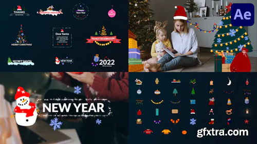 Videohive Christmas Titles And Animations for After Effects 35377685