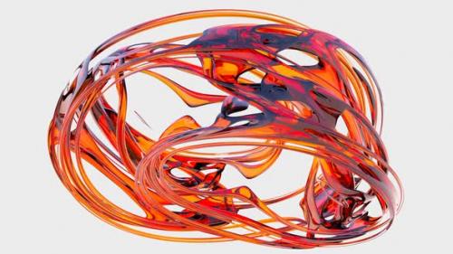 Videohive - Abstract Flying Liquid - 35328144