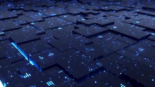 Videohive - Technologic Background Loop - 35330546