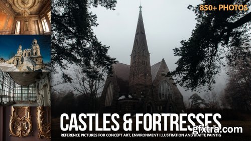 Grafit Studio - 850+ Castles and Fortresses Reference Pictures