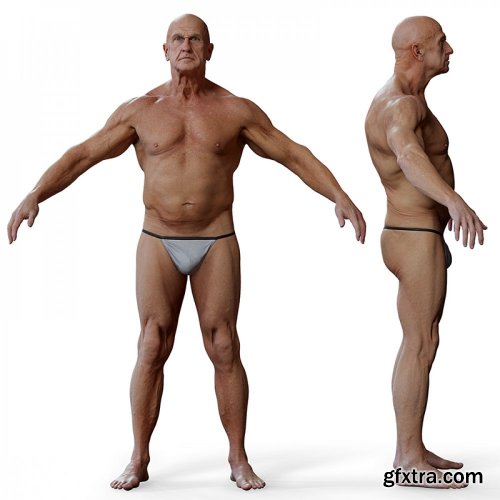 ANIMATION READY BODY SCAN / MALE 05