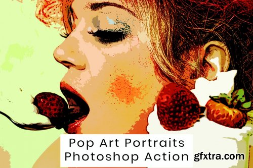 Pop Art Portraits Photoshop Action